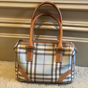 Burberry Blue Nova Bag